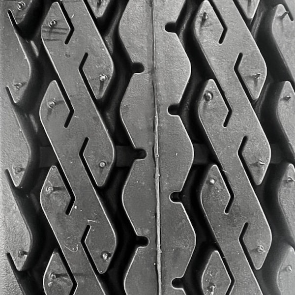 Rubbermaster 5.30-12 Highway Rib 6 Ply Tubeless High Speed Trailer Tire 489172 - main